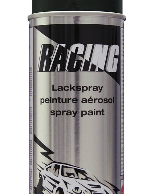 Racing Paint Sprays Matt Black