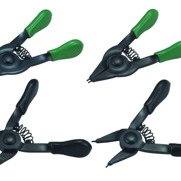 Jonnesway AG010166 4Pc Mini Snap Ring Plier Set