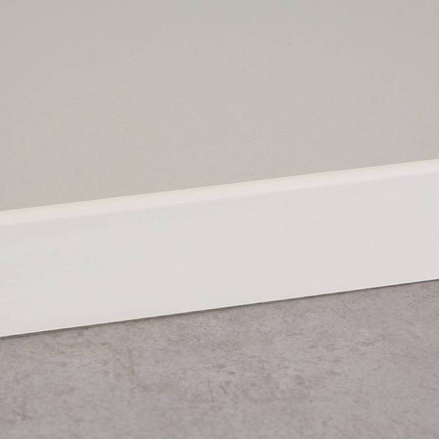 B7016 White PVC Skirting 70mm x 16mm