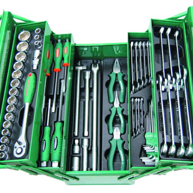 Jonnesway C-3DH262 62Pc Tools Chest Set