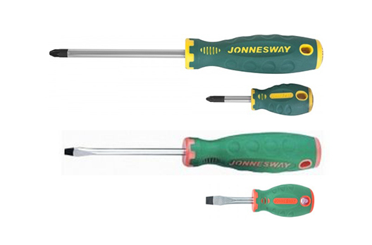 Jonnesway Anti-Slip Grip Screwdrivers