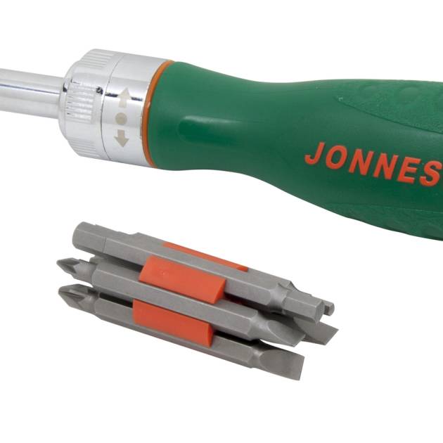 Jonnesway DR0107S 7Pc Bit & Ratchet Driver Set