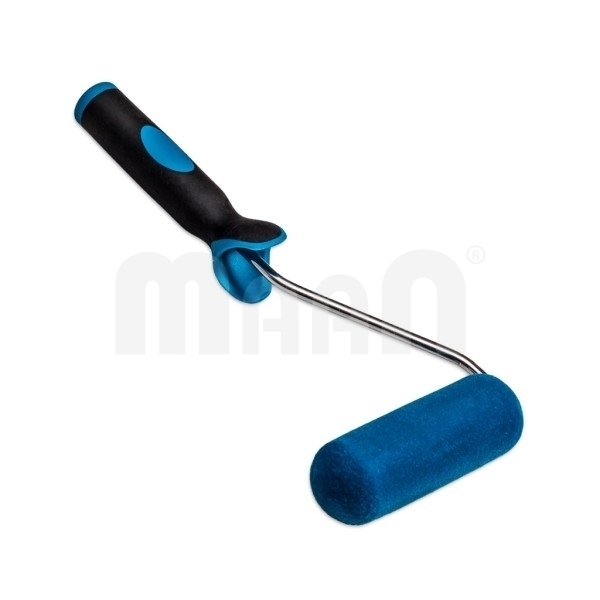 Blue Flock Roller 35mm x 100mm