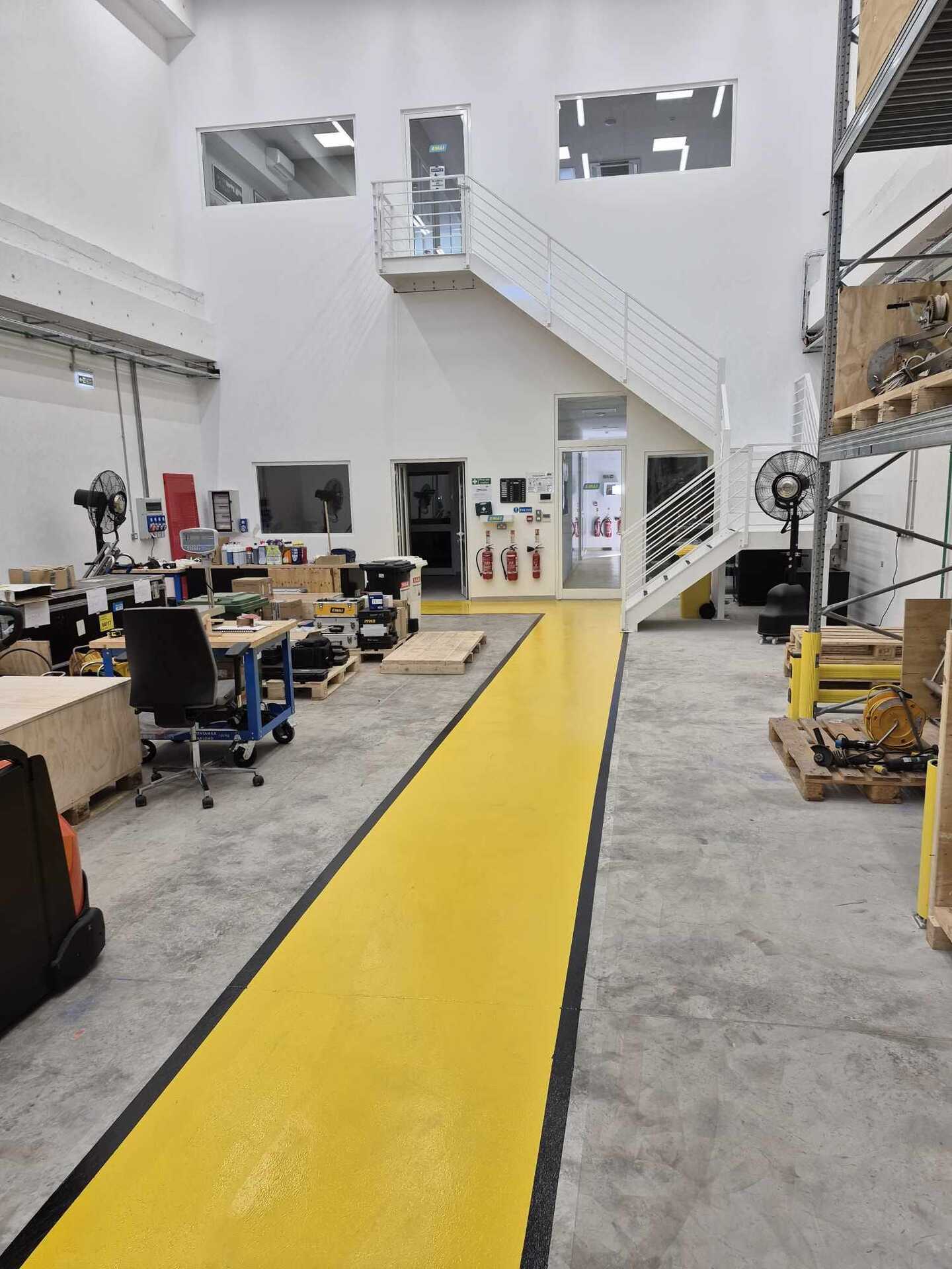 Wall Lining and Floor Painting