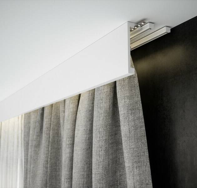 Elegance PVC Curtain Pelmet