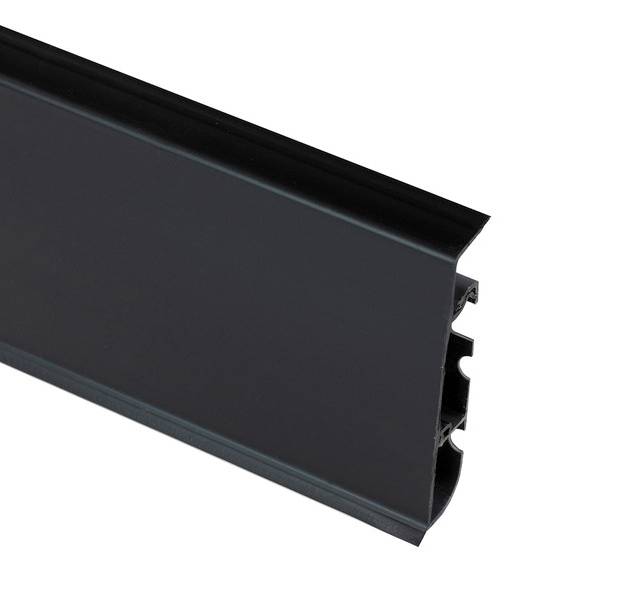 Prestige PVC Skirting Black