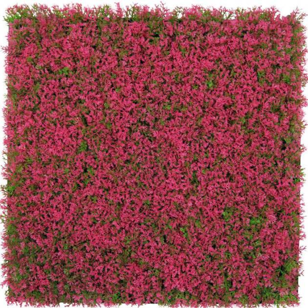 Modular Tiles Flora Panel Pink Design 52 x 52cm