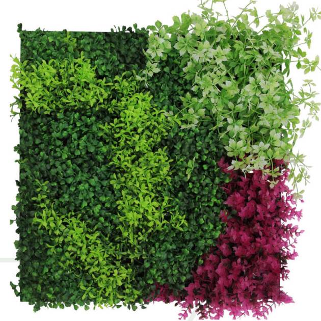 Modular Tiles Flora Panel Pink Mix 52 x 52cm