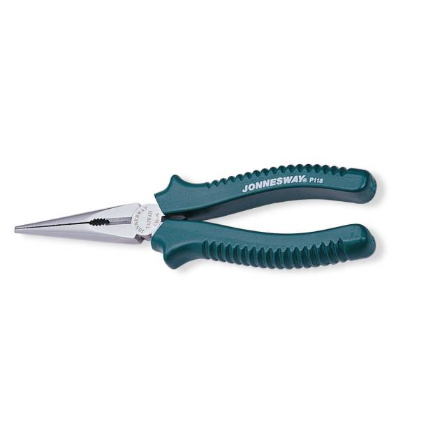 Jonnesway P118 8" Long Nose Pliers