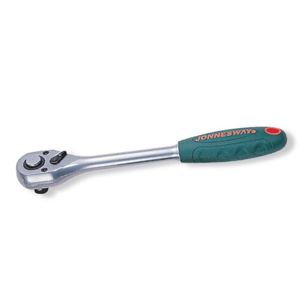 Jonnesway R4802 1/4" Dr. Quick Release Reversible Ratchet Handle
