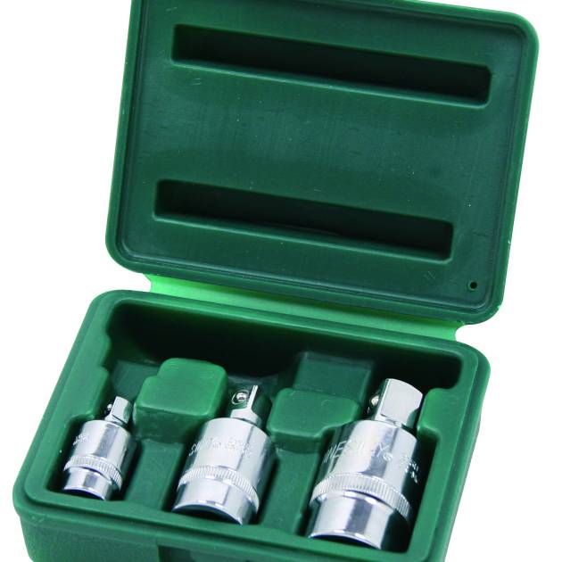 Jonnesway S15U43S 3Pc Swivel Universal Joint Set