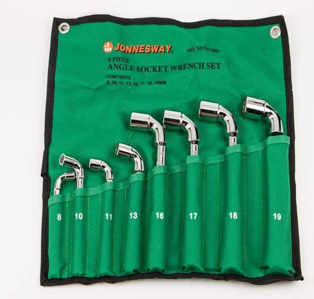 Jonnesway S57H108S 8Pc Angle Socket Wrench