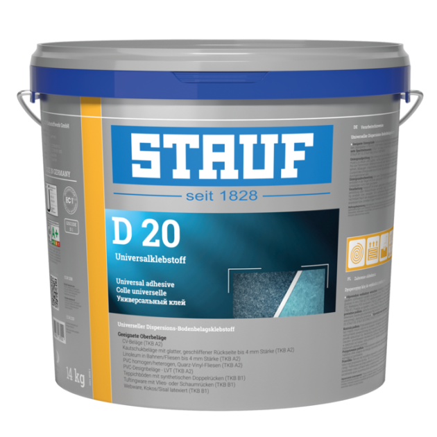 Stauf D20 -14kg Professional Flooring Adhesive