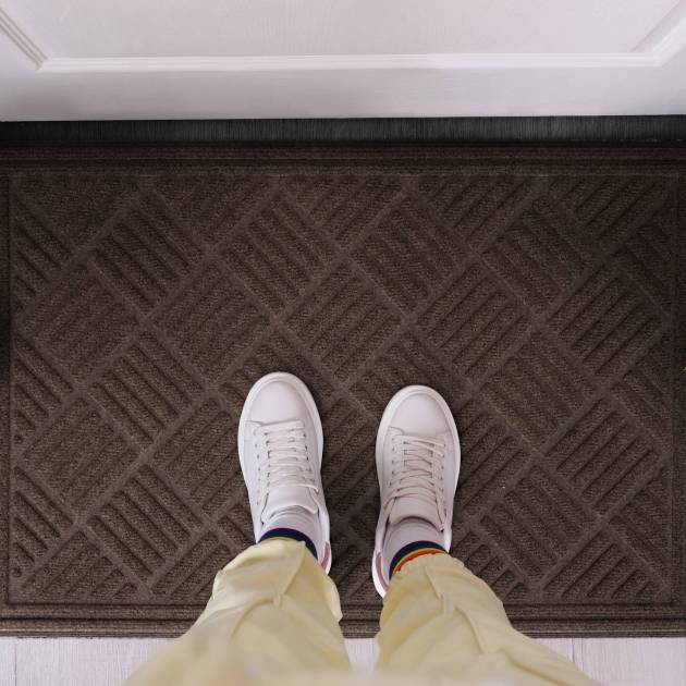 Contours 'Parquet' Door Mat