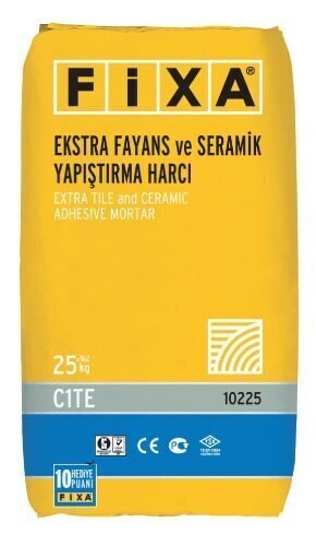 FIXA Extra Tile and Ceramic Adhesive Mortar C1TE