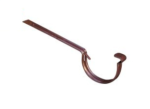 Metal Bracket for Gutters - Brown