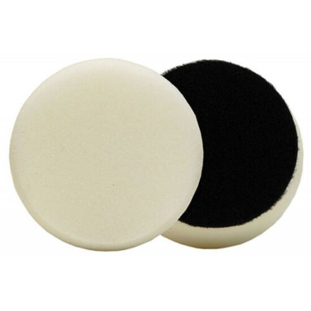 Riwax 165mm White Polishing Pad Velcro - Medium